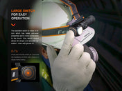 Fenix HM61R V2 Rechargeable LED Headlamp - 1600 Lumens, Headlamp, Fenix Store, at Festive Water Paddlesports