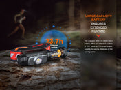 Fenix HM62 - T Lightweight Trail Running Headlamp, Headlamp, Fenix Store, Black at Festive Water Paddlesports