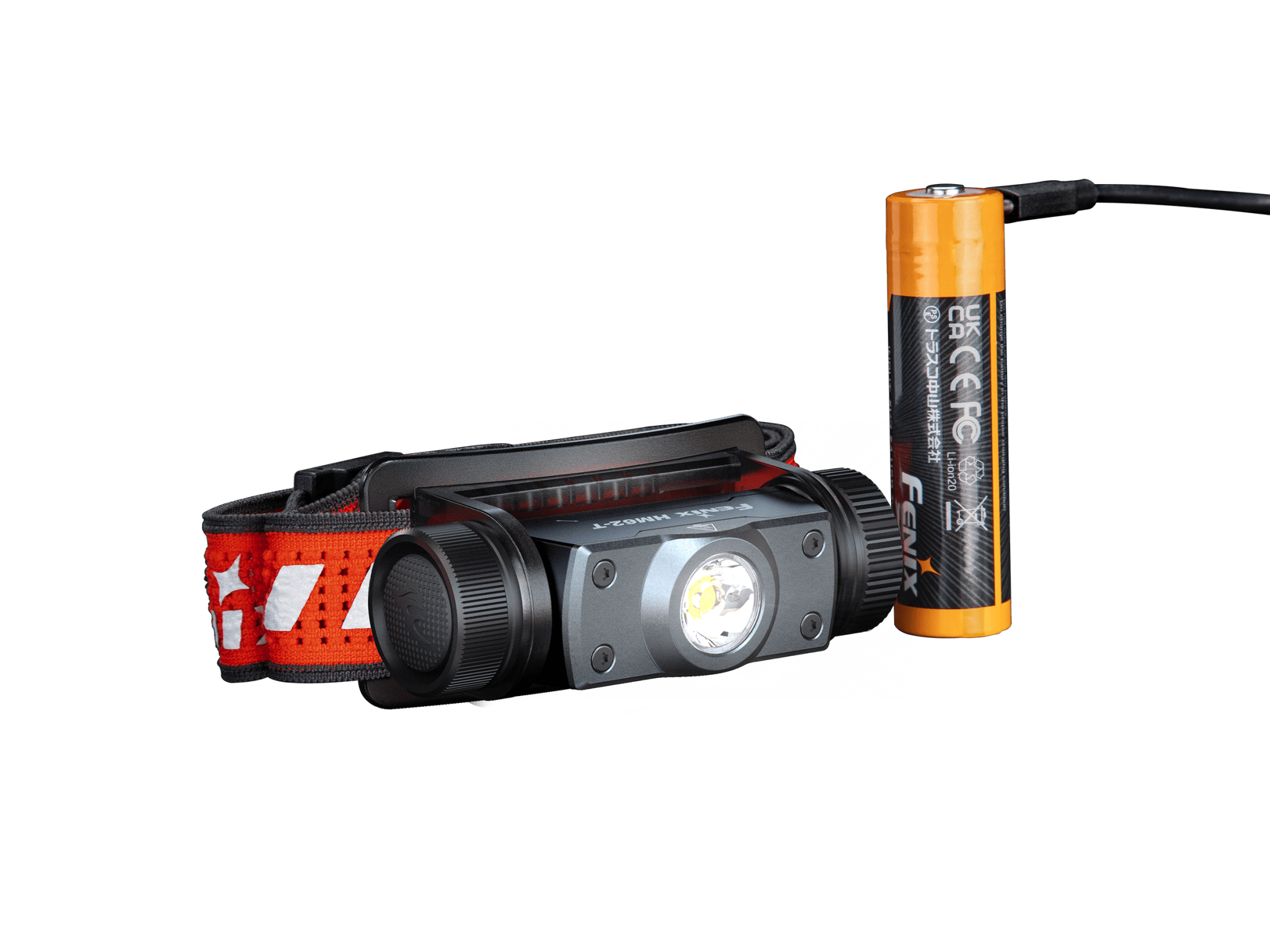 Fenix HM62 - T Lightweight Trail Running Headlamp, Headlamp, Fenix Store, Magma at Festive Water Paddlesports