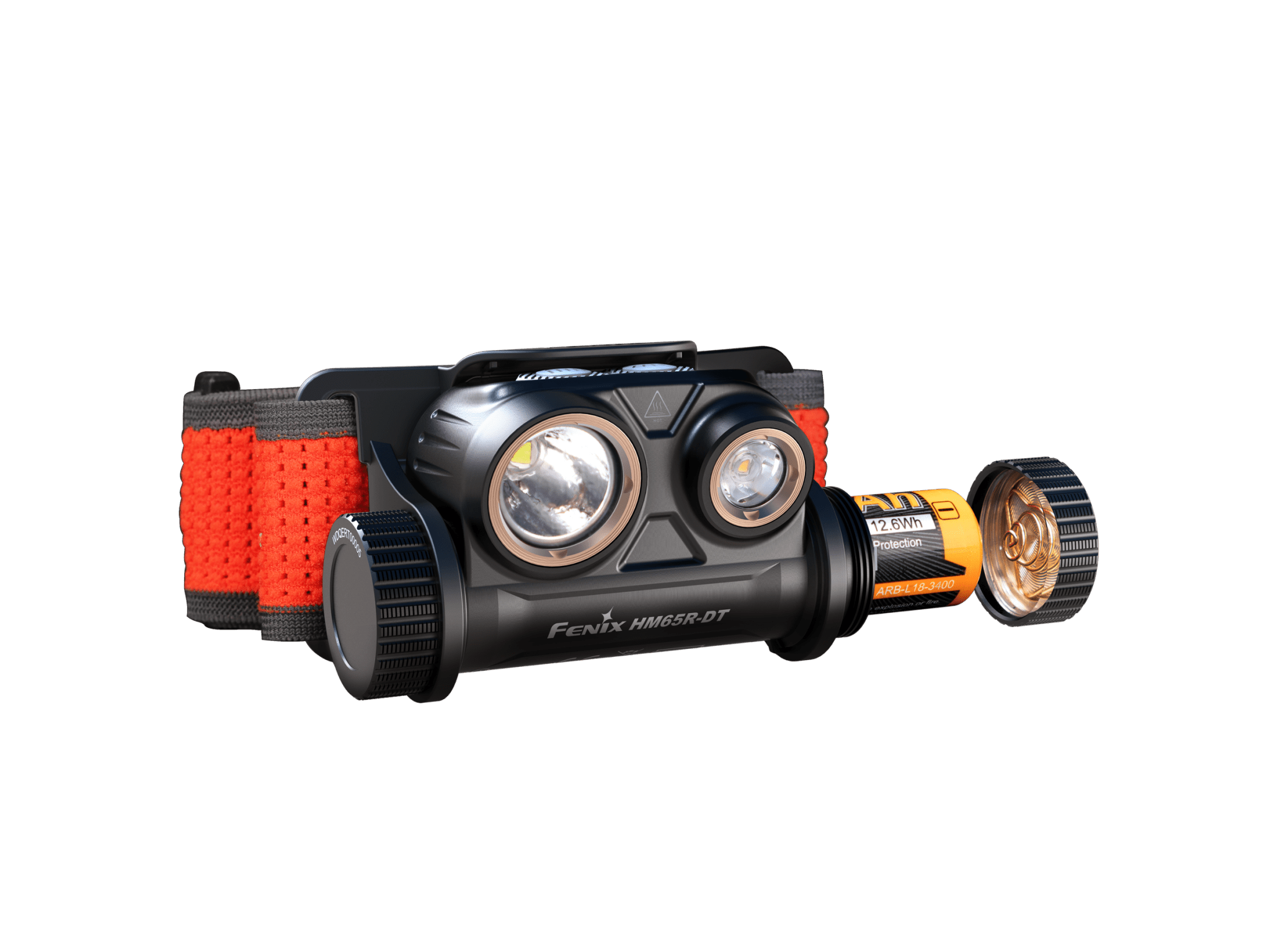 Fenix HM65R - DT Trail Running LED Headlamp, Headlamp, Fenix Store, Black at Festive Water Paddlesports