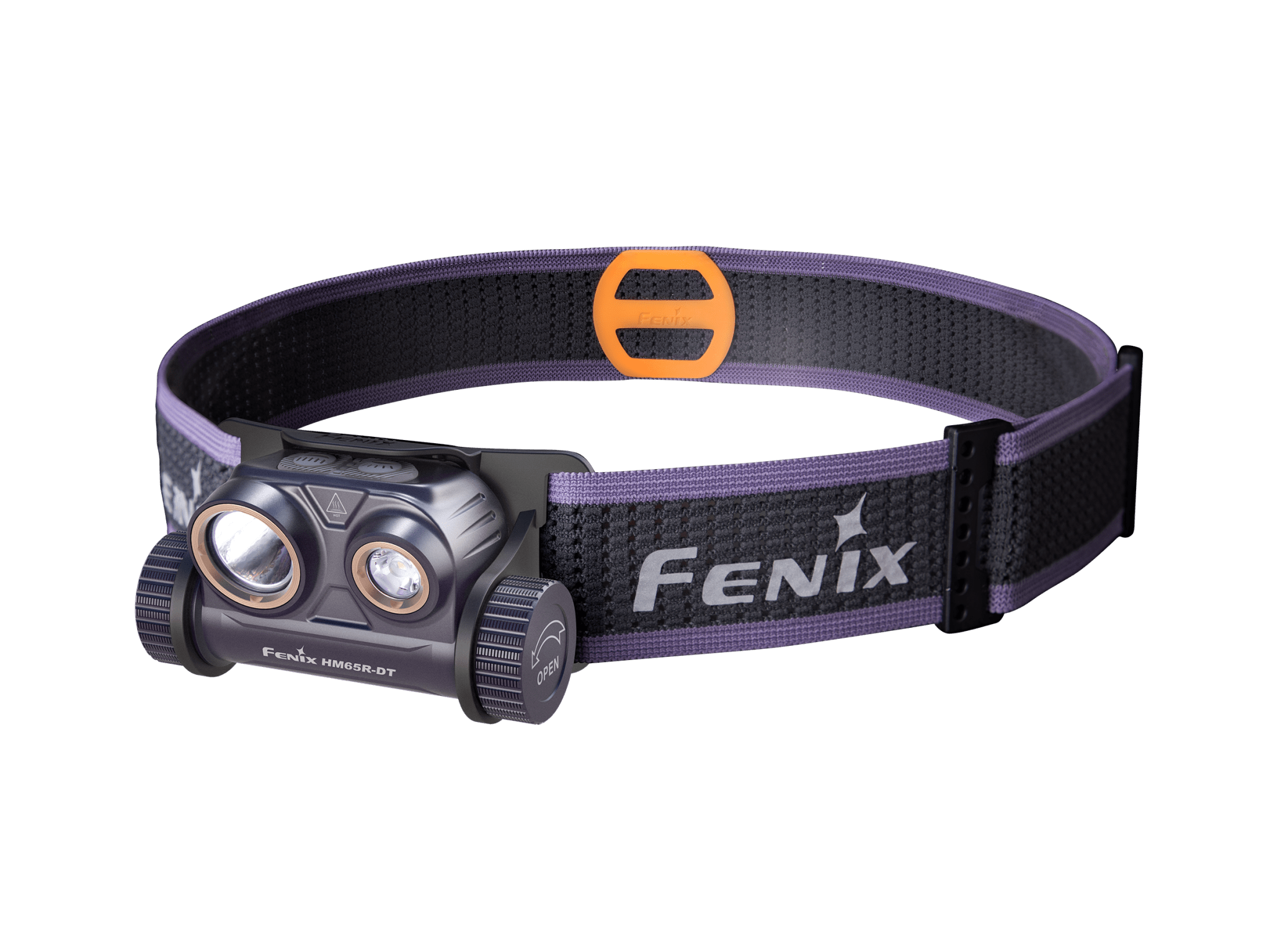 Fenix HM65R - DT Trail Running LED Headlamp, Headlamp, Fenix Store, Dark Purple at Festive Water Paddlesports