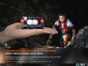 Fenix HM65R - T V2 Rechargeable Lightweight Trail Running Headlamp, Headlamp, Fenix Store, Black at Festive Water Paddlesports