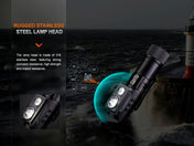 Fenix HM71R Rechargeable Industrial LED Headlamp, Headlamp, Fenix Store, at Festive Water Paddlesports