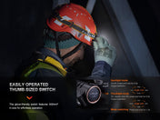 Fenix HM71R Rechargeable Industrial LED Headlamp, Headlamp, Fenix Store, at Festive Water Paddlesports