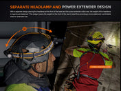 Fenix HM75R Rechargeable Industrial Headlamp - 1600 Lumens, Headlamp, Fenix Store, at Festive Water Paddlesports