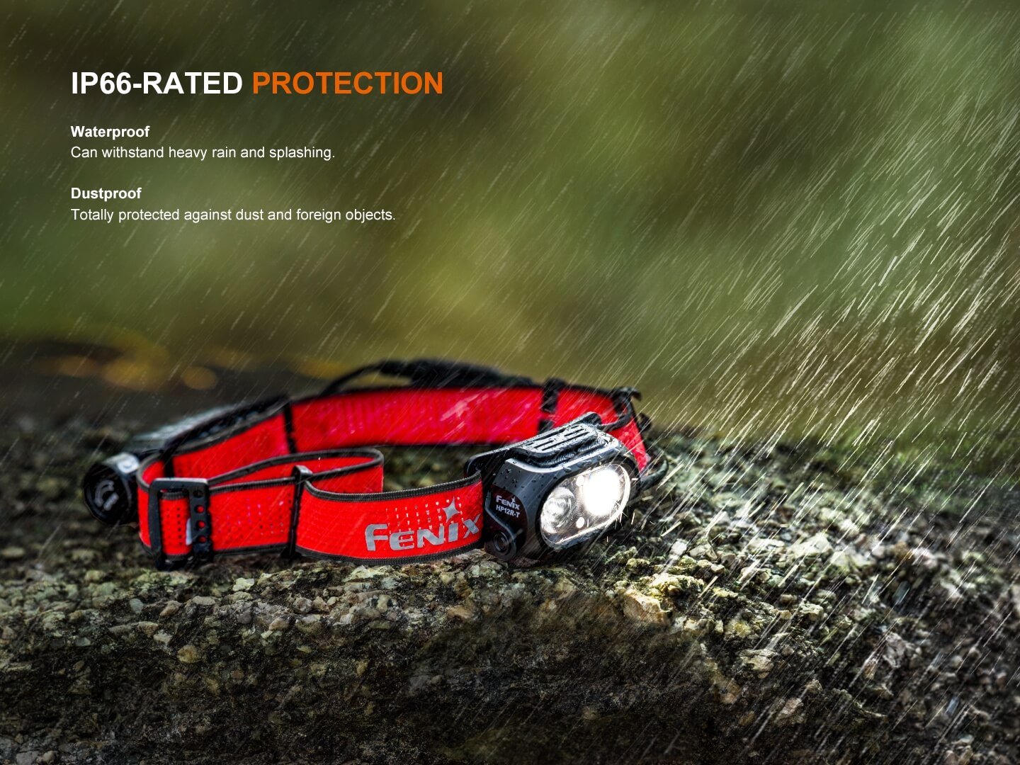 Fenix HP12R - T Balanced Trail Headlamp, Headlamp, Fenix Store, Black at Festive Water Paddlesports