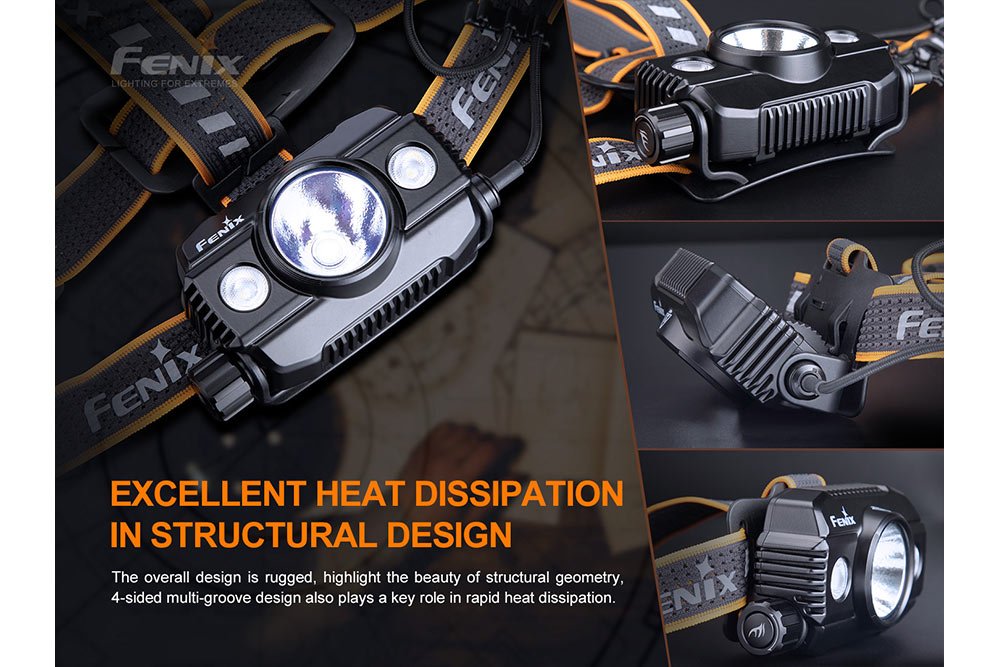 Fenix HP30R V2.0 LED Headlamp - 3000 Lumens, Headlamp, Fenix Store, at Festive Water Paddlesports