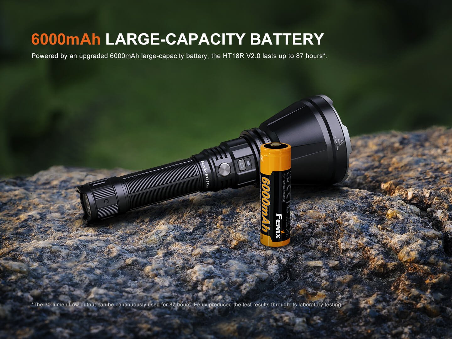 Fenix HT18R V2 Long - Range Hunting Flashlight, Hunting Flashlight, Fenix Store, at Festive Water Paddlesports