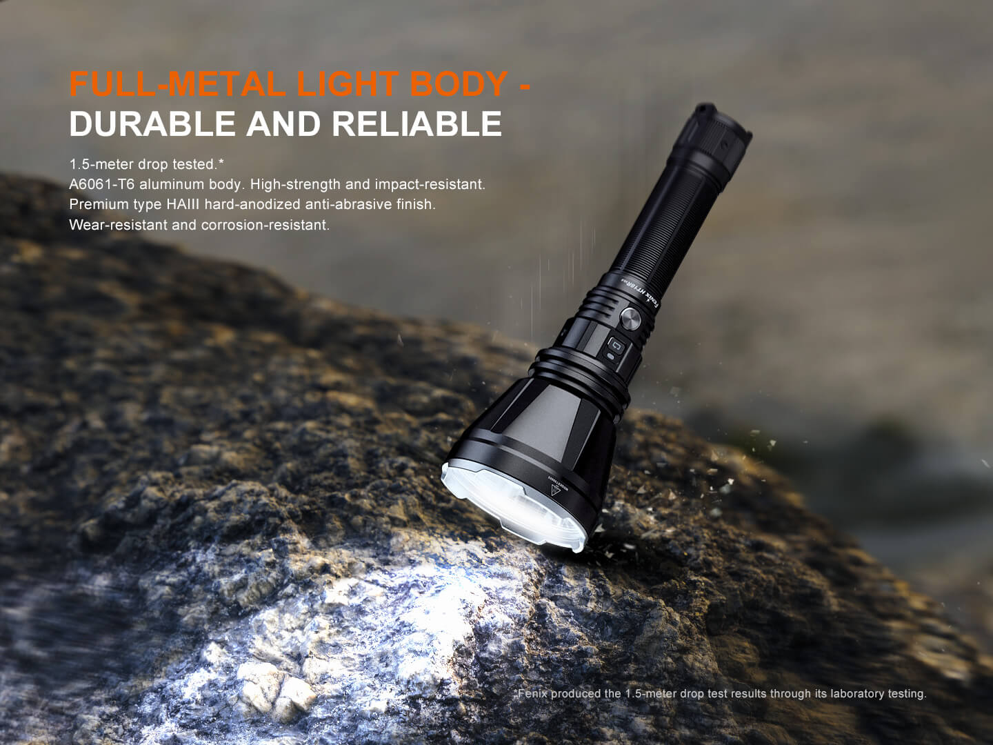 Fenix HT18R V2 Long - Range Hunting Flashlight, Hunting Flashlight, Fenix Store, at Festive Water Paddlesports