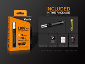 Fenix LD02 V2.0 EDC LED Penlight with UV Lighting, EDC Flashlight, Fenix Store, at Festive Water Paddlesports