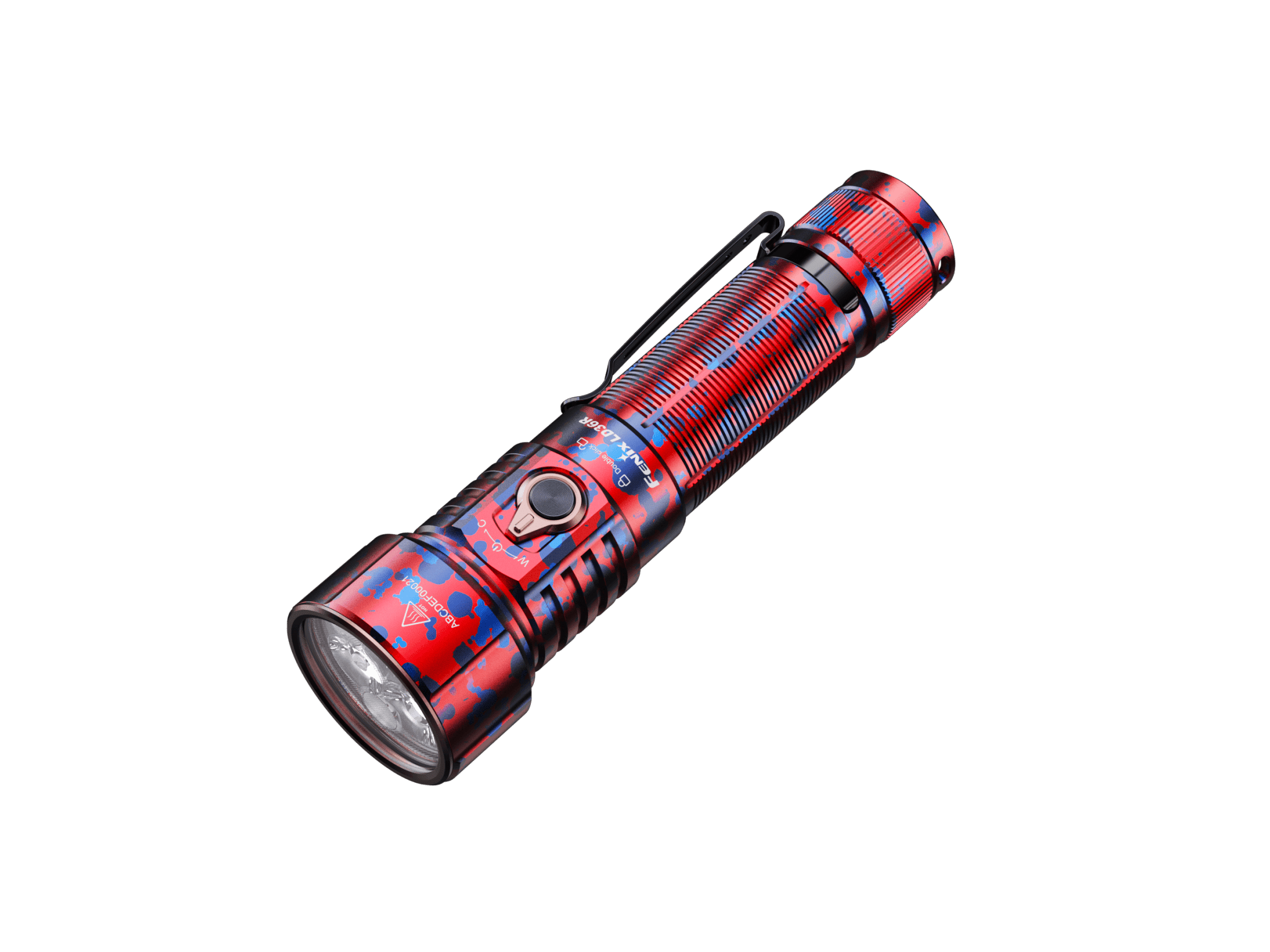 Fenix LD36R Multicolor Flashlight, EDC Flashlight, Fenix Store, Black at Festive Water Paddlesports