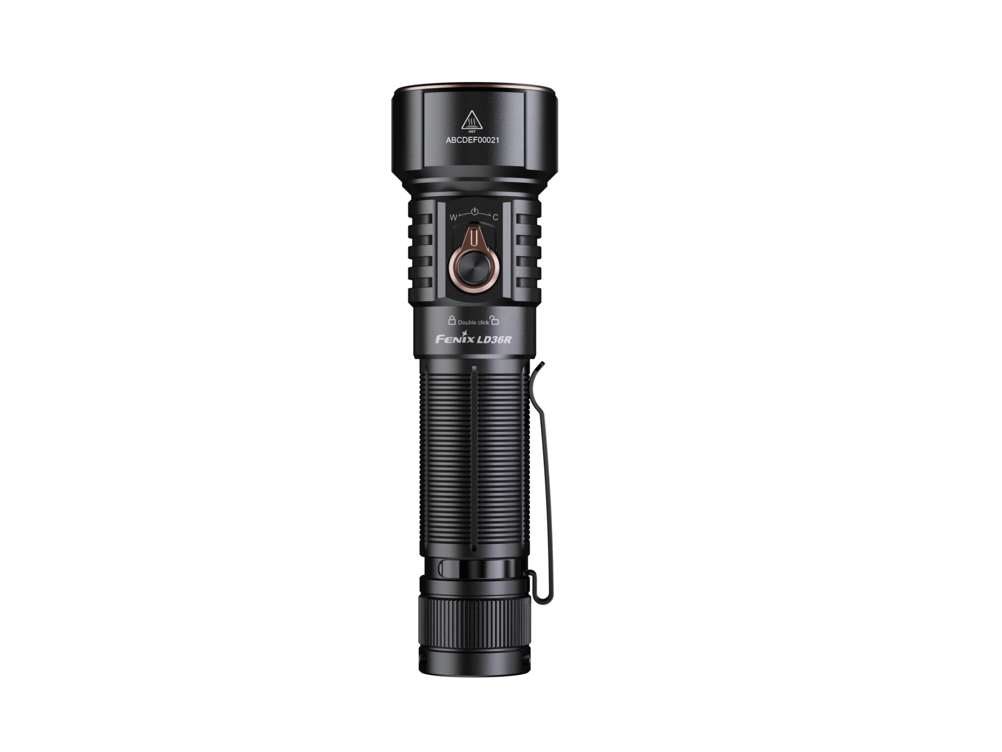 Fenix LD36R Multicolor Flashlight, EDC Flashlight, Fenix Store, Black at Festive Water Paddlesports
