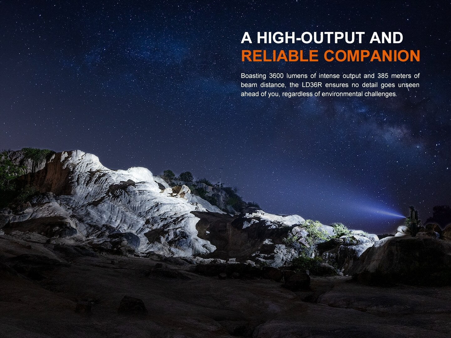 Fenix LD36R Multicolor Flashlight, EDC Flashlight, Fenix Store, Black at Festive Water Paddlesports