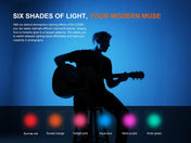 Fenix LD36R Multicolor Flashlight, EDC Flashlight, Fenix Store, Black at Festive Water Paddlesports