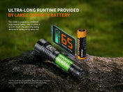 Fenix LD36R Multicolor Flashlight, EDC Flashlight, Fenix Store, Black at Festive Water Paddlesports