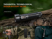 Fenix LD36R Multicolor Flashlight, EDC Flashlight, Fenix Store, Black at Festive Water Paddlesports