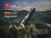 Fenix LD45R Digital Focus Rechargeable LED Flashlight, Rechargeable Flashlight, Fenix Store, at Festive Water Paddlesports