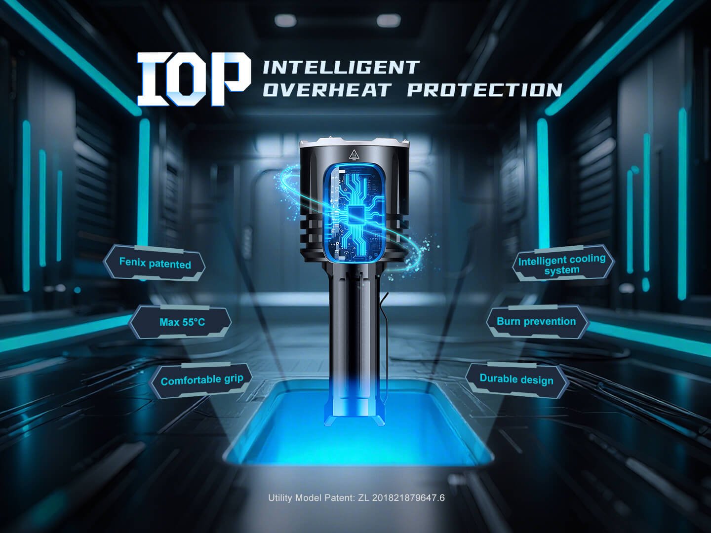 Fenix LR35R PRO Rechargeable Palm - Sized Searchlight, Searchlight, Fenix Store, at Festive Water Paddlesports