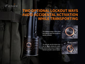 Fenix LR35R Rechargeable LED Flashlight - 10,000 Lumens, Rechargeable Flashlight, Fenix Store, at Festive Water Paddlesports