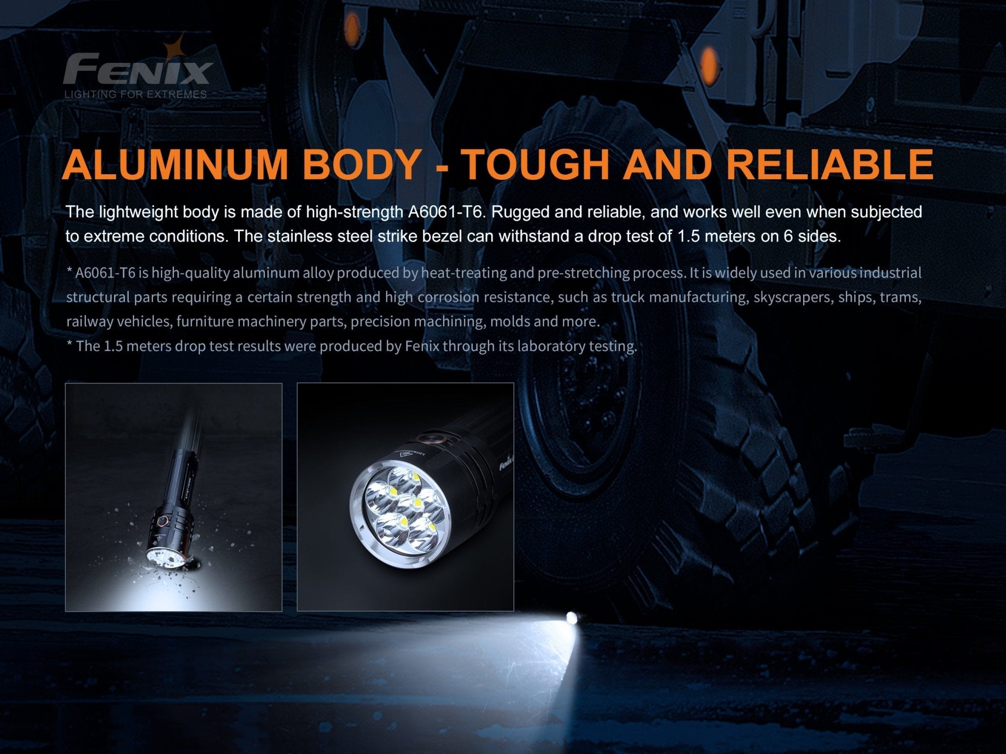 Fenix LR35R Rechargeable LED Flashlight - 10,000 Lumens, Rechargeable Flashlight, Fenix Store, at Festive Water Paddlesports