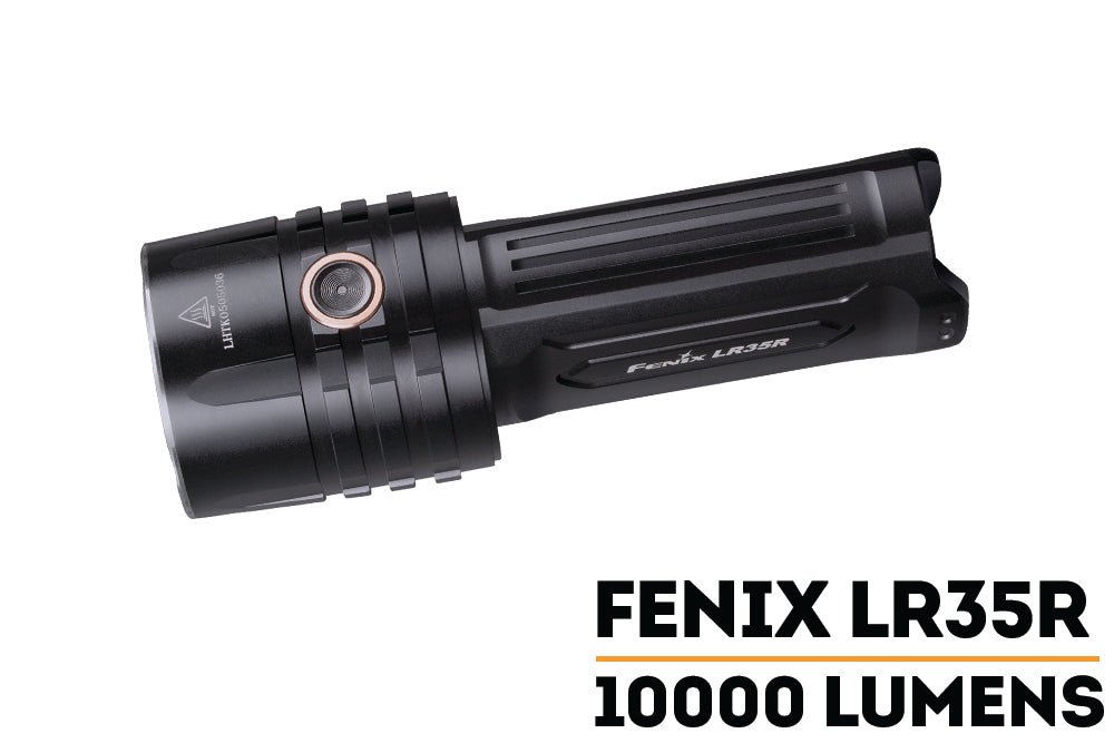 Fenix LR35R Rechargeable LED Flashlight - 10,000 Lumens, Rechargeable Flashlight, Fenix Store, at Festive Water Paddlesports