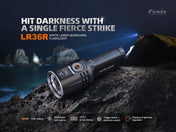 Fenix LR36R White Laser Searching Flashlight, Work Flashlight, Fenix Store, at Festive Water Paddlesports