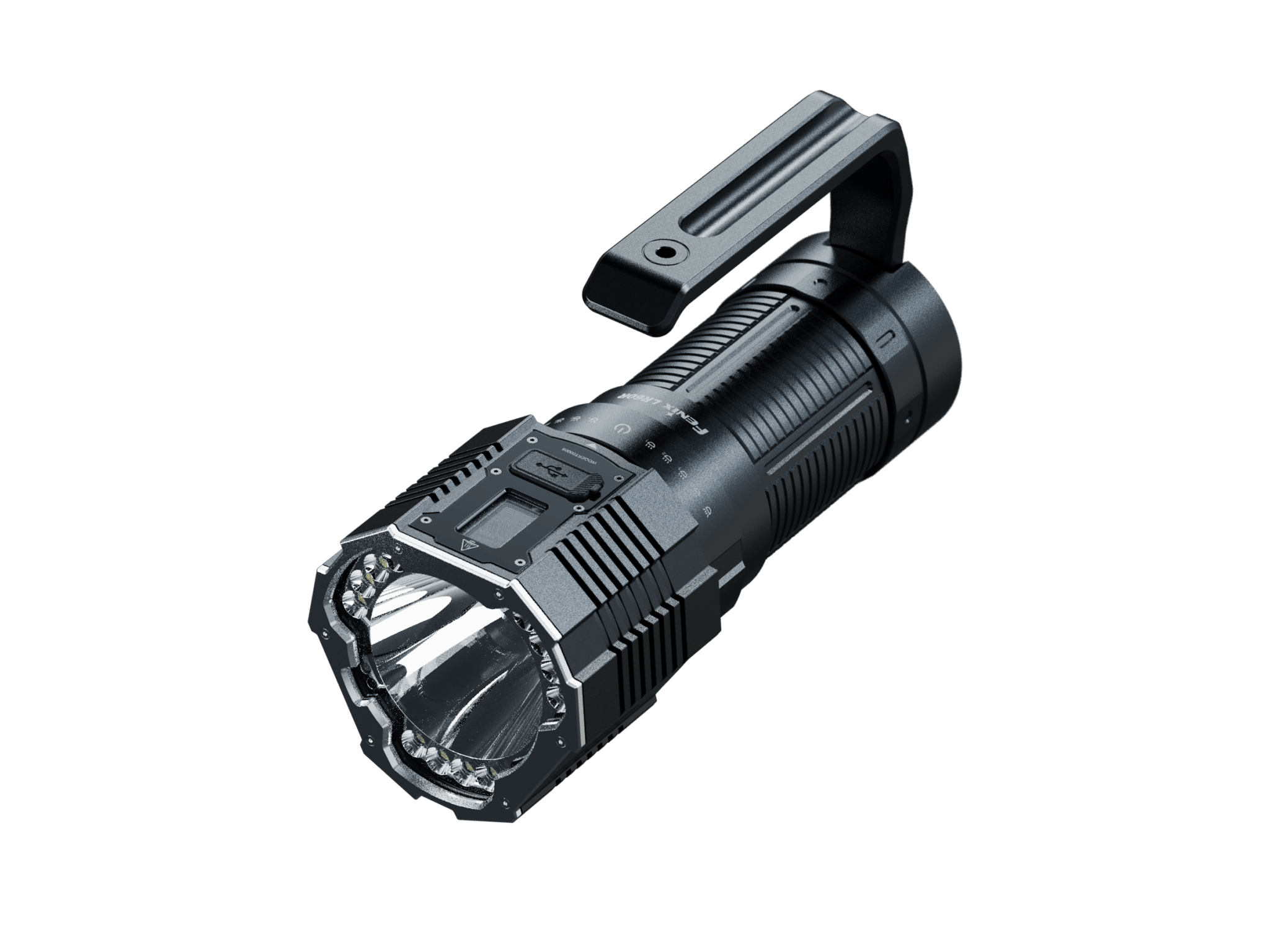 Fenix LR60R Rotary Switch Rechargeable Searchlight - 21000 Lumens, Rechargeable Flashlight, Fenix Store, at Festive Water Paddlesports