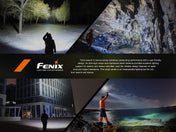 Fenix LR60R Rotary Switch Rechargeable Searchlight - 21000 Lumens, Rechargeable Flashlight, Fenix Store, at Festive Water Paddlesports