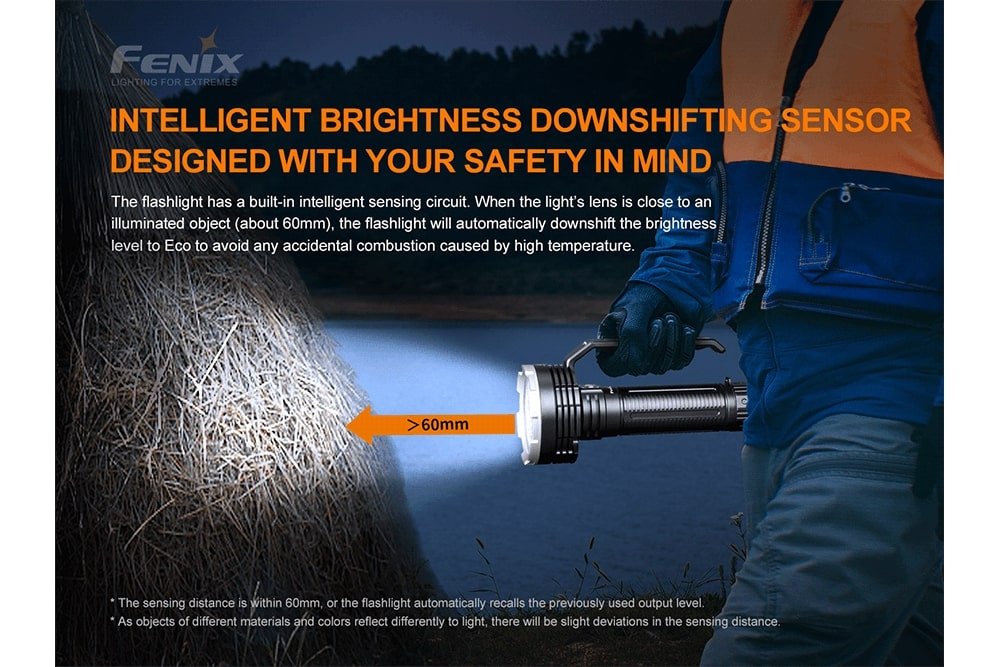 Fenix LR80R Rechargeable LED Searchlight - 18000 Lumens, Searchlight, Fenix Store, at Festive Water Paddlesports