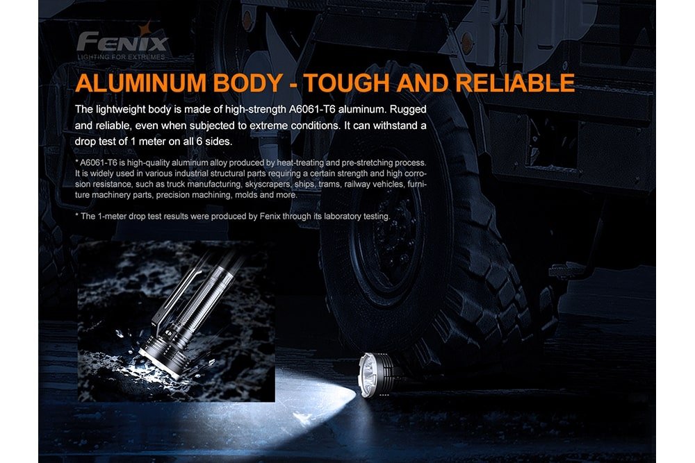 Fenix LR80R Rechargeable LED Searchlight - 18000 Lumens, Searchlight, Fenix Store, at Festive Water Paddlesports