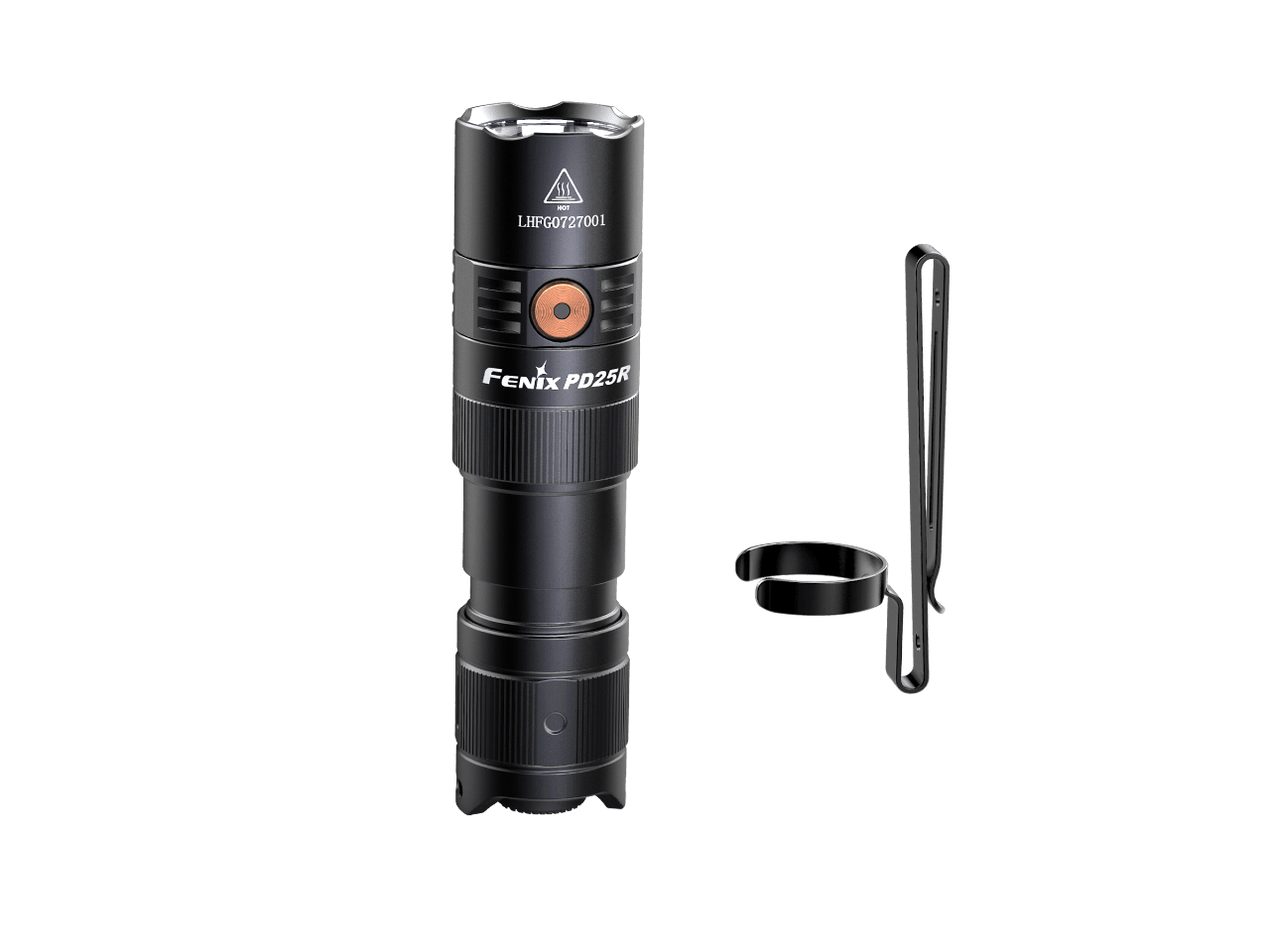 Fenix PD25R Rechargeable LED Flashlight, EDC Flashlight, Fenix Store, at Festive Water Paddlesports