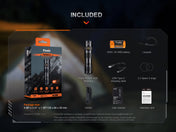 Fenix PD26R ACE Multi - Mode Compact Tactical Flashlight, EDC Flashlight, Fenix Store, at Festive Water Paddlesports