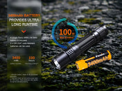 Fenix PD35R Compact Rechargeable Tactical Flashlight, Rechargeable Flashlight, Fenix Store, at Festive Water Paddlesports