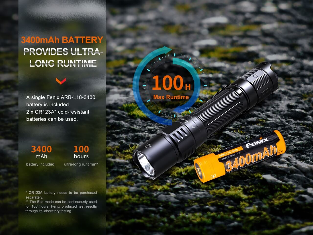 Fenix PD35R Compact Rechargeable Tactical Flashlight, Rechargeable Flashlight, Fenix Store, at Festive Water Paddlesports