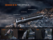 Fenix PD36R ACE Customizable Multi - Mode Flashlight, Tactical Flashlight, Fenix Store, at Festive Water Paddlesports