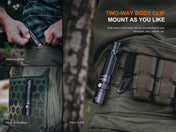 Fenix PD36R V2 Compact Rechargeable Tactical Flashlight - 1700 Lumens, Tactical Flashlight, Fenix Store, at Festive Water Paddlesports