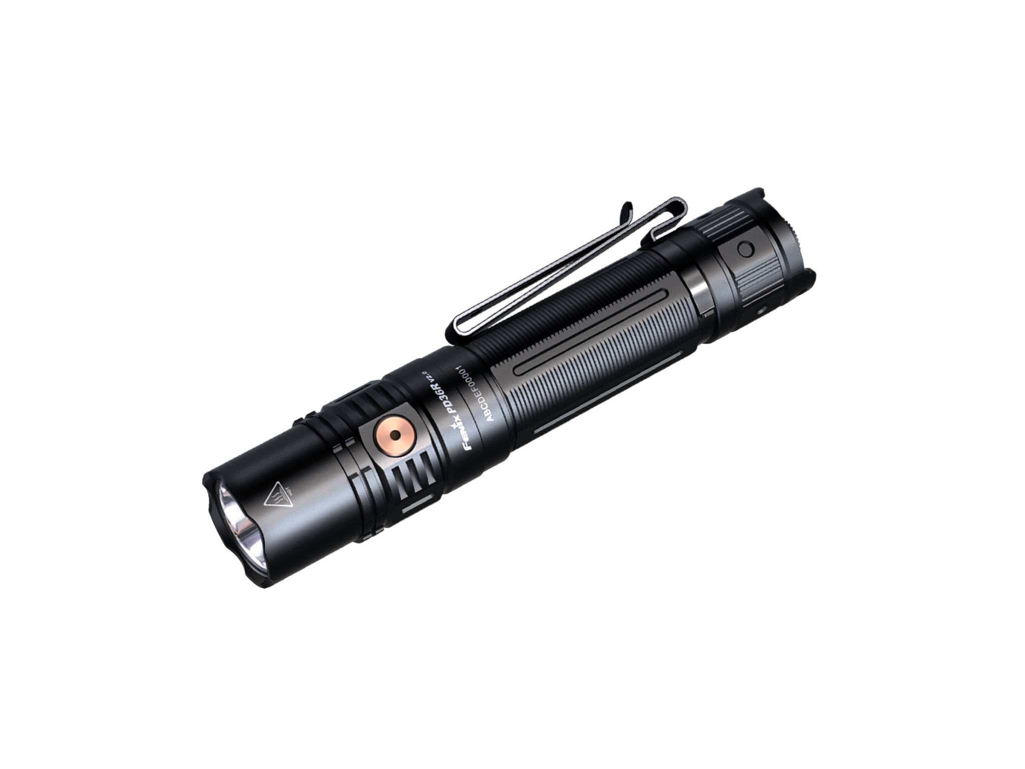 Fenix PD36R V2 Compact Rechargeable Tactical Flashlight - 1700 Lumens, Tactical Flashlight, Fenix Store, at Festive Water Paddlesports