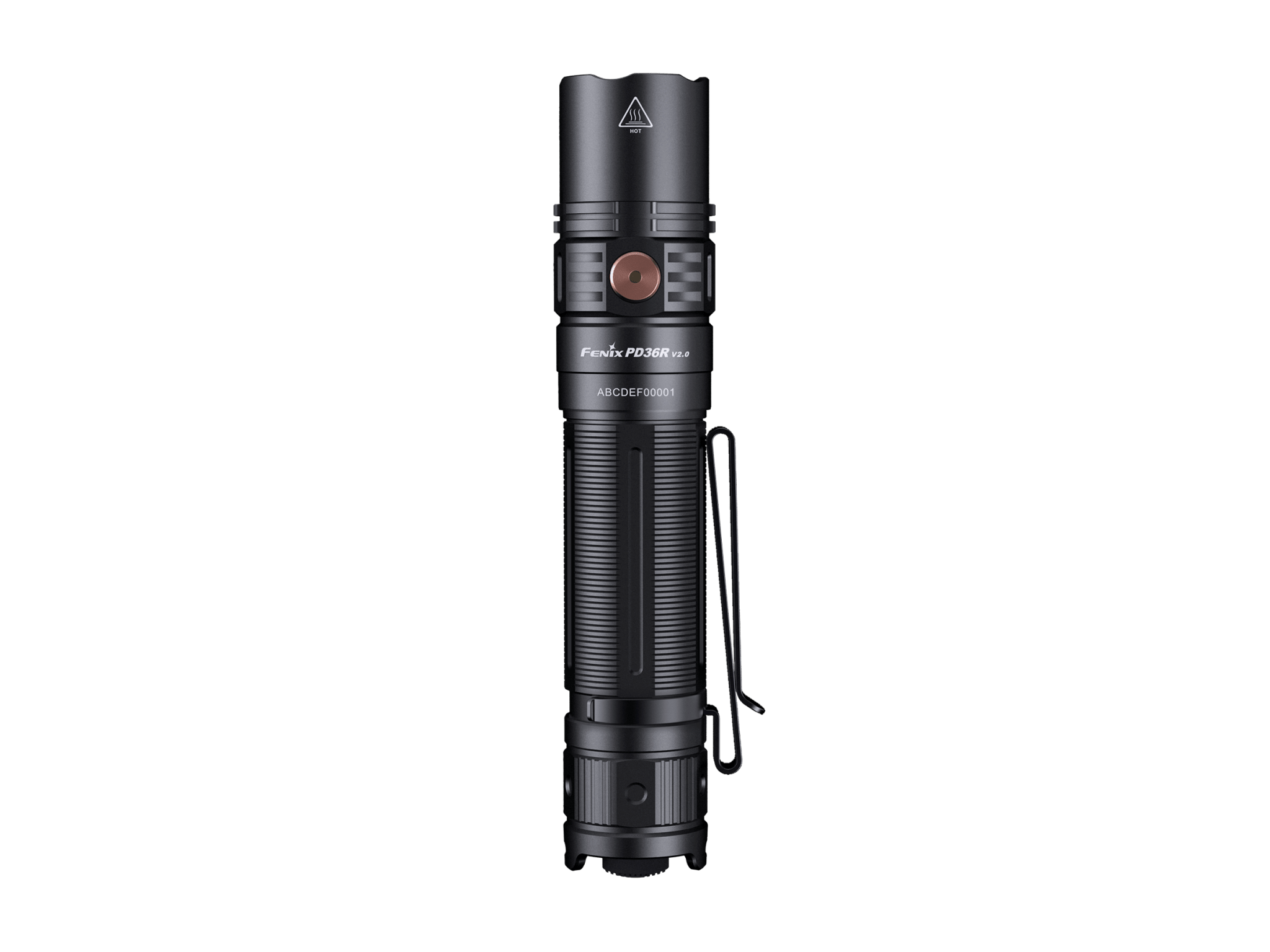 Fenix PD36R V2 Compact Rechargeable Tactical Flashlight - 1700 Lumens, Tactical Flashlight, Fenix Store, at Festive Water Paddlesports