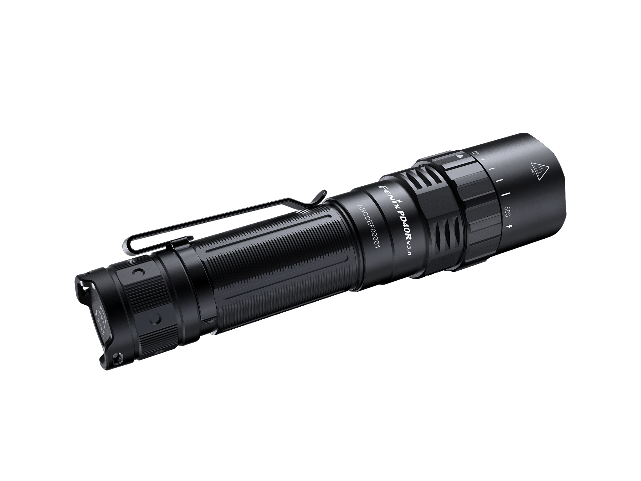 Fenix PD40R V3 Rechargeable Flashlight, Tactical Flashlight, Fenix Store, at Festive Water Paddlesports