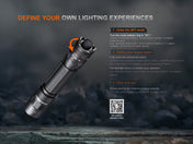 Fenix PD45R ACE Multi - Mode Tactical Flashlight, Tactical Flashlight, Fenix Store, at Festive Water Paddlesports
