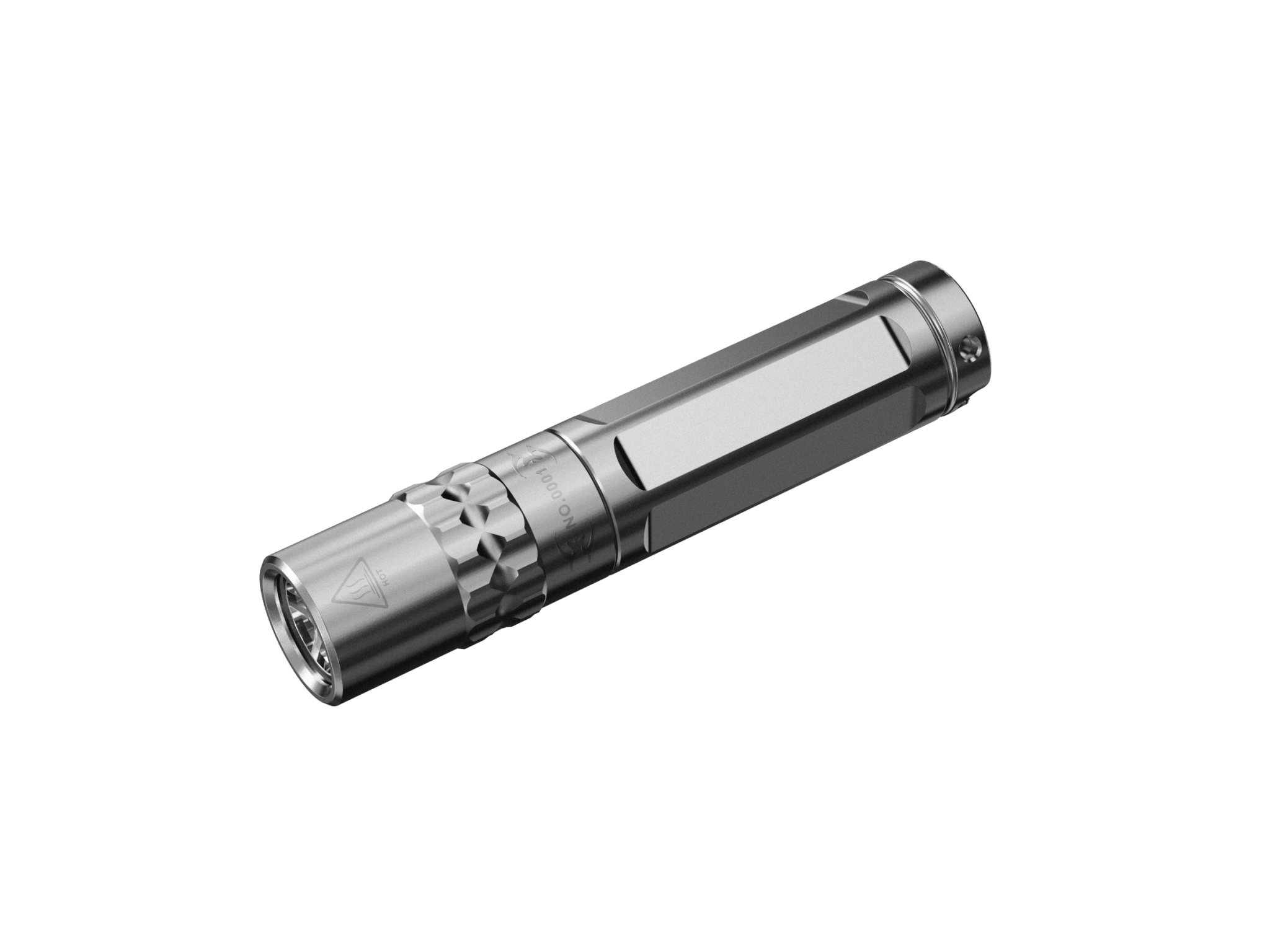 Fenix SilvGlow Limited Edition Collector's AAA Flashlight, EDC Flashlight, Fenix Store, Natural (Silver) at Festive Water Paddlesports