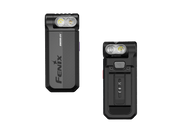 Fenix SW05R Multipurpose Clip - On Light with Red or UV Output, EDC Flashlight, Fenix Store, Red Light Black at Festive Water Paddlesports