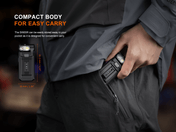 Fenix SW05R Multipurpose Clip - On Light with Red or UV Output, EDC Flashlight, Fenix Store, Red Light Black at Festive Water Paddlesports