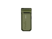 Fenix SW05R Multipurpose Clip - On Light with Red or UV Output, EDC Flashlight, Fenix Store, Red Light Green at Festive Water Paddlesports