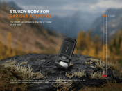 Fenix SW05R Multipurpose Clip - On Light with Red or UV Output, EDC Flashlight, Fenix Store, UV Light Green at Festive Water Paddlesports