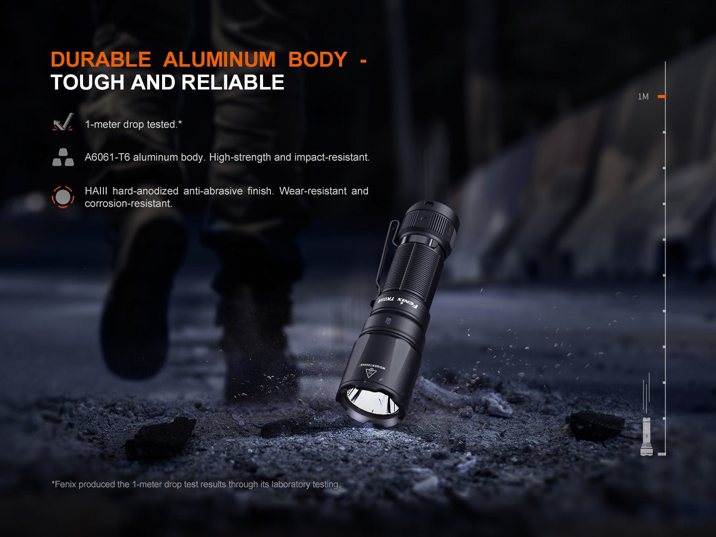 Fenix TK05R Compact Tactical EDC Flashlight, Tactical Flashlight, Fenix Store, at Festive Water Paddlesports