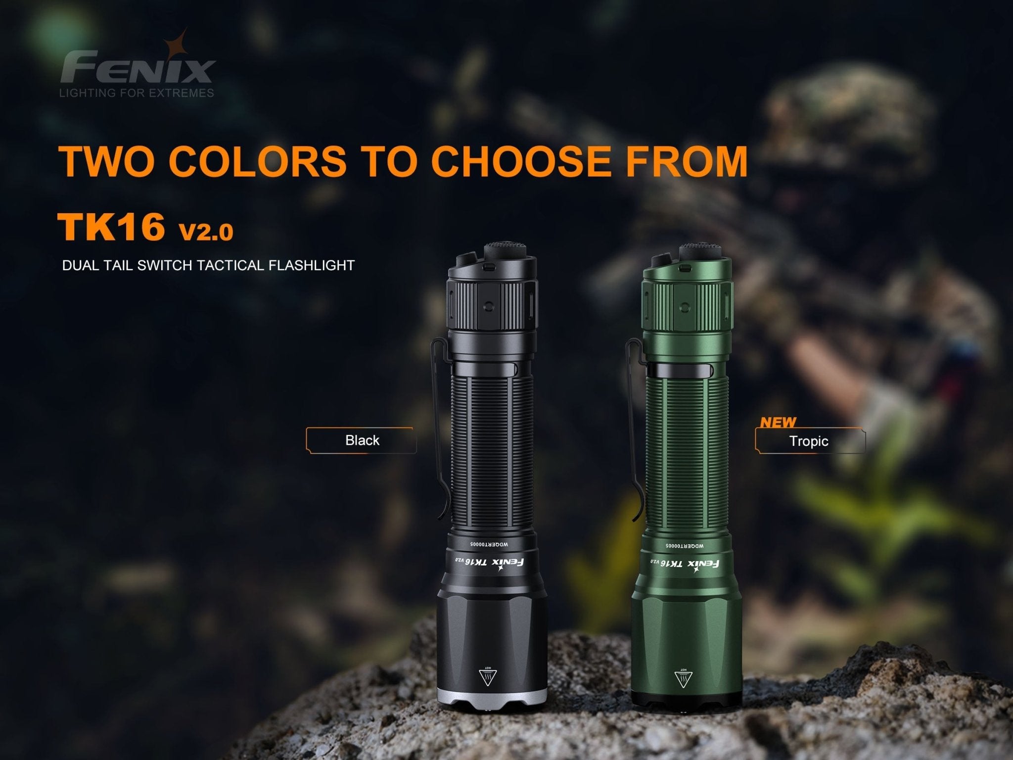 Fenix TK16 V2.0 Tactical Flashlight - 3100 Lumens, Tactical Flashlight, Fenix Store, at Festive Water Paddlesports