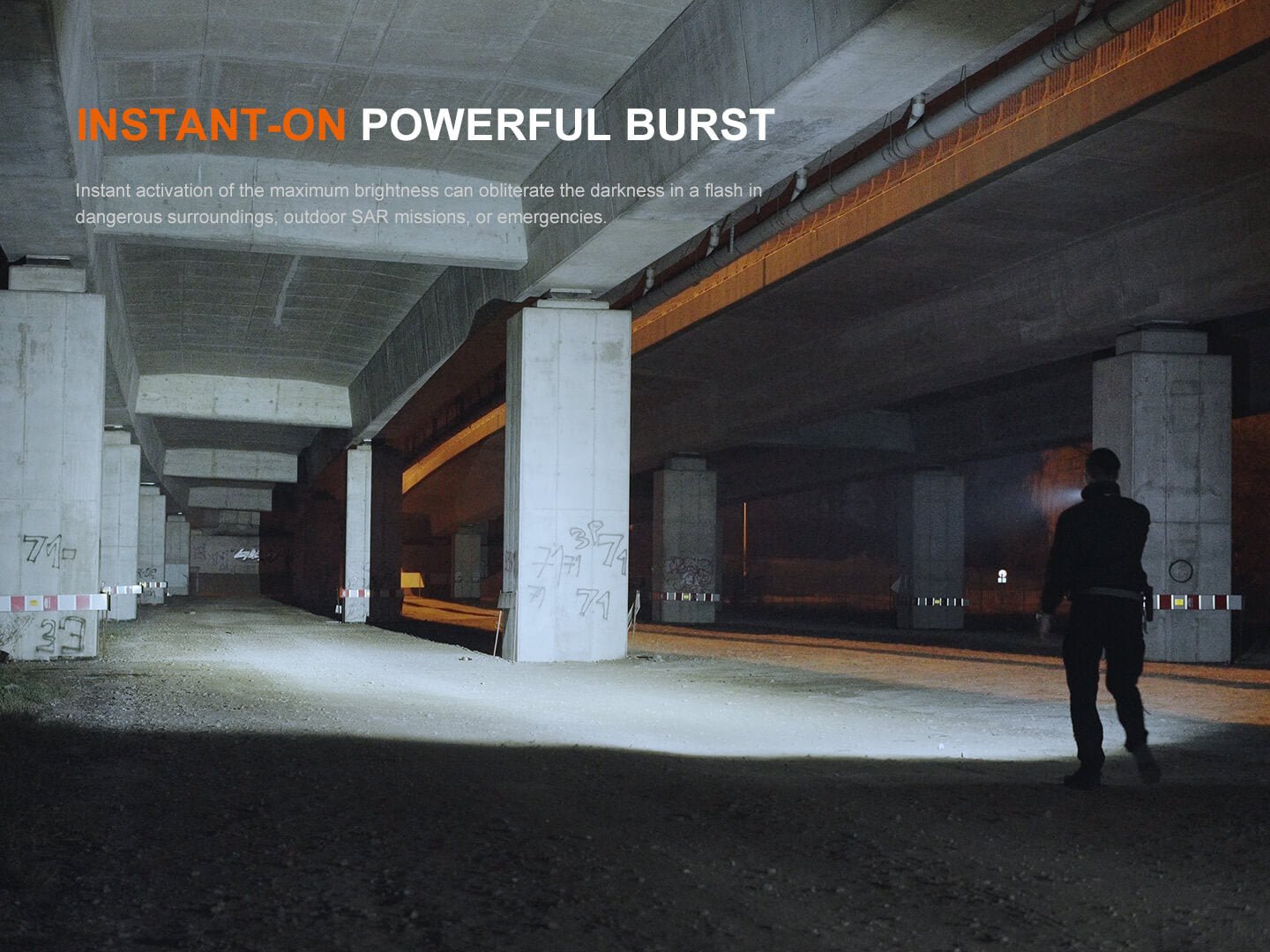 Fenix TK17 Dual Switch Tactical Flashlight, Tactical Flashlight, Fenix Store, Black at Festive Water Paddlesports