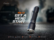 Fenix TK17 Dual Switch Tactical Flashlight, Tactical Flashlight, Fenix Store, Black at Festive Water Paddlesports