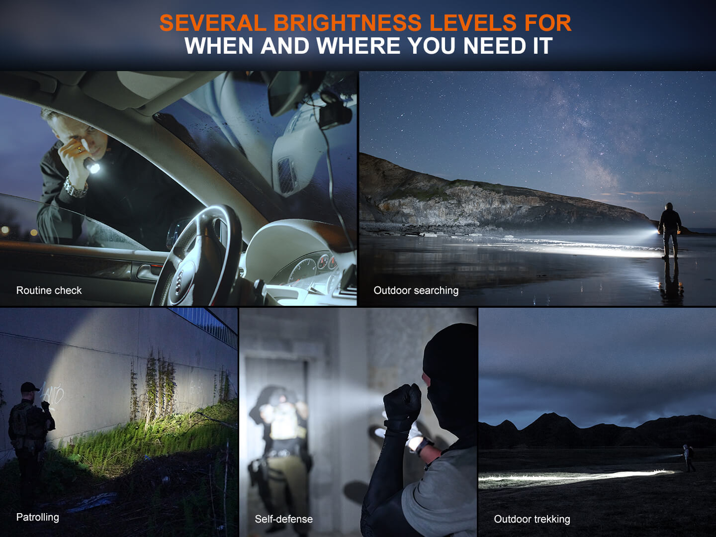 Fenix TK17 Dual Switch Tactical Flashlight, Tactical Flashlight, Fenix Store, Black at Festive Water Paddlesports